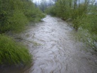 Vydatné deště 28.4.2017