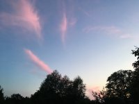 Noční obloha nad Chotčí u Pardubic