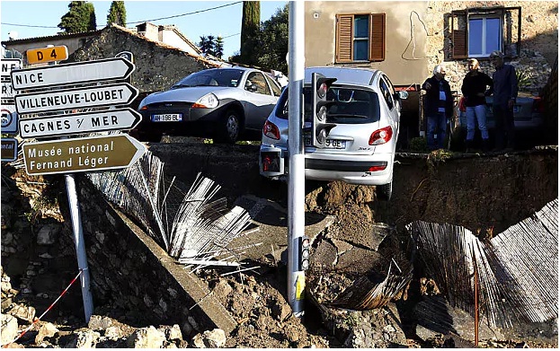 Přívalová povodeň ve Francii