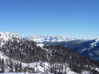 zima v Alpách