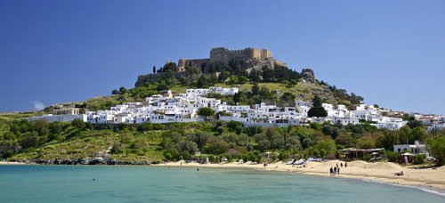 Egejské ostrovy, Rhodos a Lesbos Egejské ostrovy, Rhodos a Lesbos